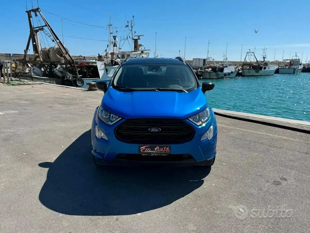 Usata Ford Ecosport ST-Line 125 CV (91 kW) 2020 Blu SUV