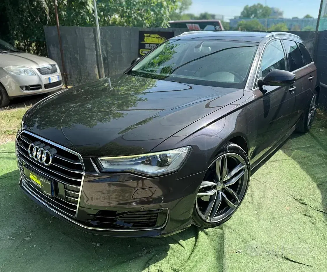 Usata Audi A6 S-Line 190 CV (139 kW) 2015 Nero Station wagon