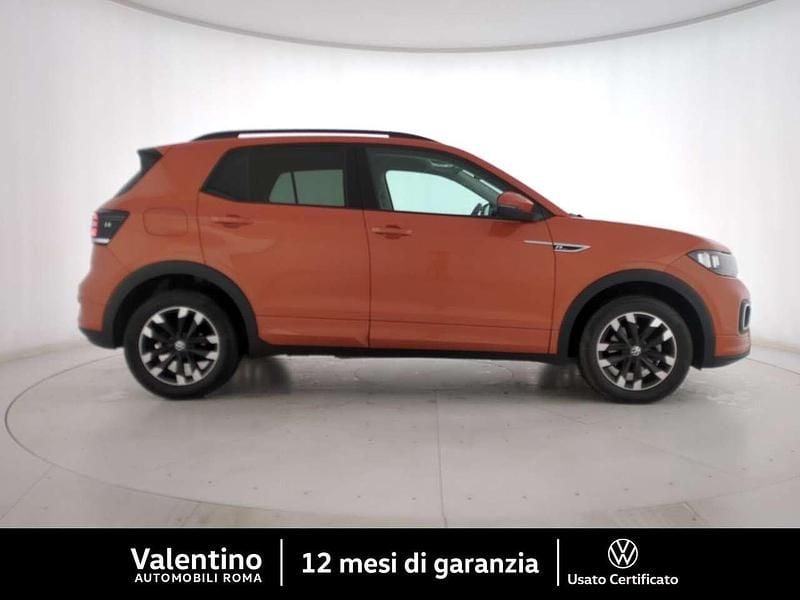 Usata VW T-Cross R-line 110 CV (80 kW) 2023 Arancione SUV