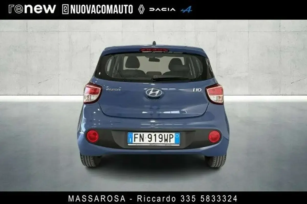 Usata Hyundai i10 67 CV (49 kW) 2018 Blusilver Utilitaria