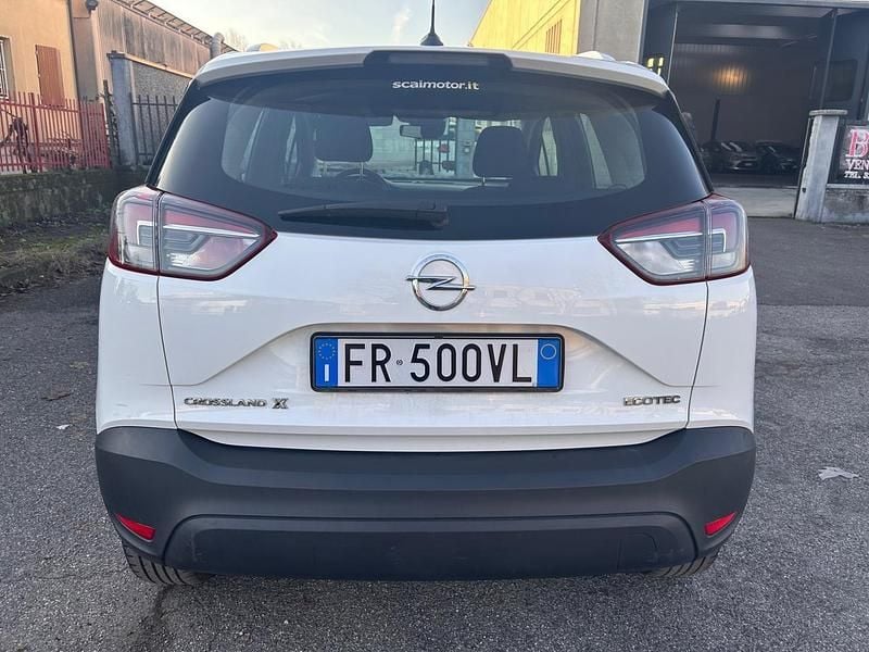 Usata Opel Crossland X 81 CV (59 kW) 2018 Bianco SUV