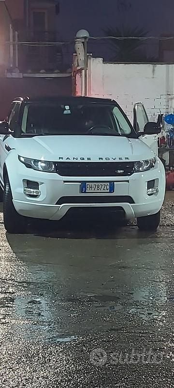 Usata Land Rover Range Rover evoque 150 CV (110 kW) 2014 Bianco Berlina
