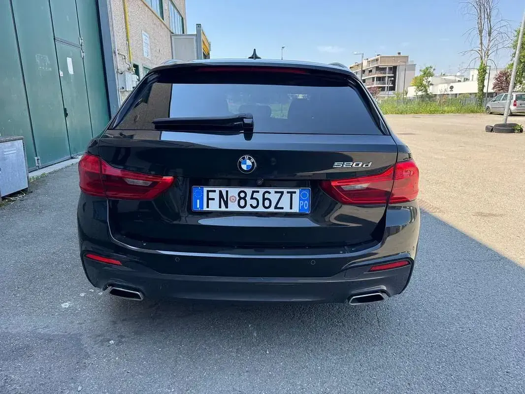 Usata BMW 520 M Sport 190 CV (139 kW) 2018 Nero Station wagon