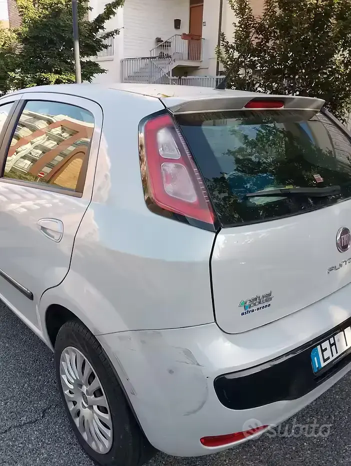 Usata Fiat Punto Evo Active 77 CV (56 kW) 2011 Bianco Utilitaria