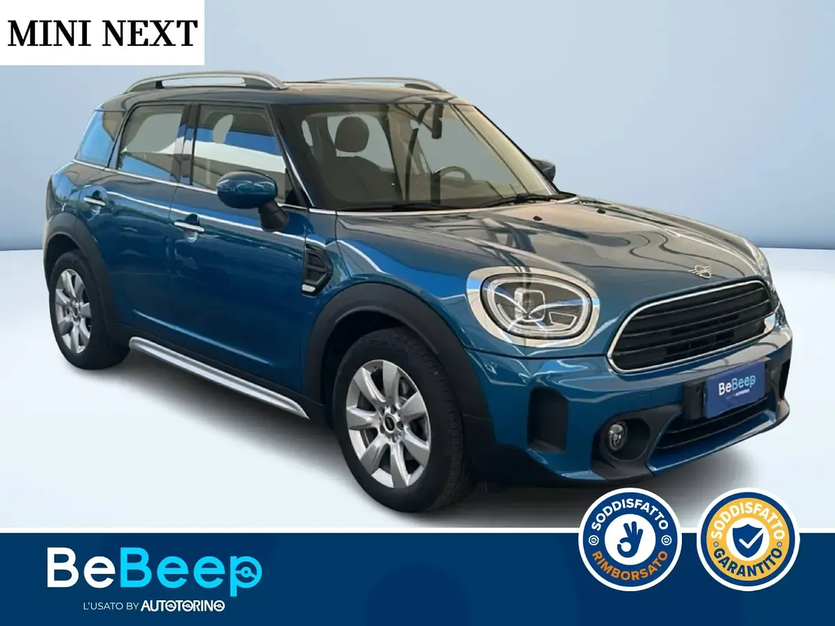 Usata Mini One D Countryman Essential 116 CV (85 kW) 2022 Blu metallizzato SUV