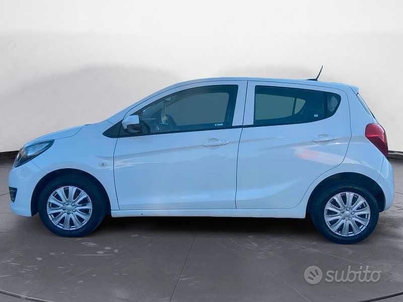 Gebraucht Opel Karl 75 PS (55 kW) 2017 Weiß Kleinwagen