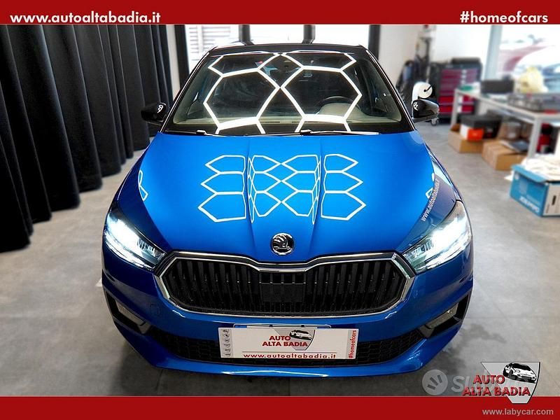 Usata Skoda Fabia Style 95 CV (69 kW) 2022 Blu Utilitaria