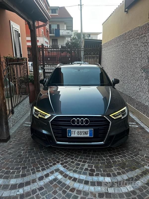 Usata Audi A3 Ambiente 110 CV (80 kW) 2016 Grigio Berlina