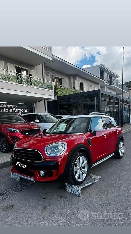 Käytetty Mini Cooper D Countryman 150 HP (110 kW) 2017 Punainen Katumaasturi