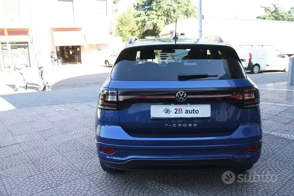 Usata VW T-Cross Sport 95 CV (69 kW) 2024 Blu SUV