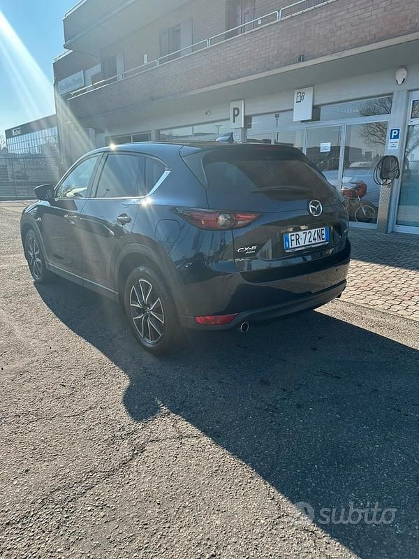 Usata Mazda CX-5 Exclusive 175 CV (128 kW) 2018 Blu SUV