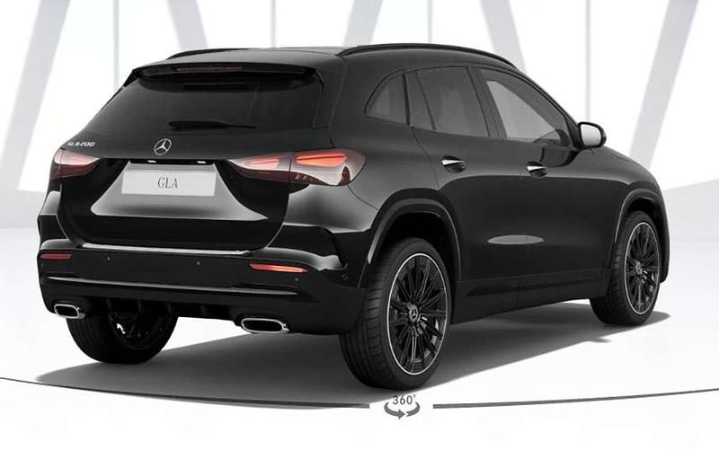 Uusi Mercedes GLA200 Advanced Plus 163 HP (119 kW) 2025 Musta Katumaasturi