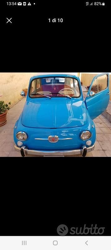 Usata Fiat 500 1960 Utilitaria