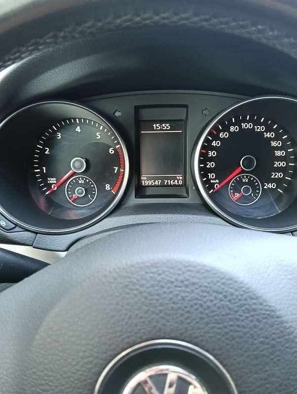 Usata VW Golf VI Highline 102 CV (75 kW) 2011 Bianco Utilitaria