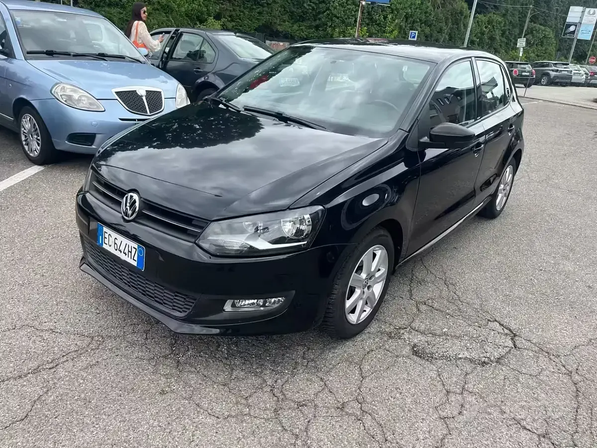Usata VW Polo Highline 105 CV (77 kW) 2010 Nero Utilitaria
