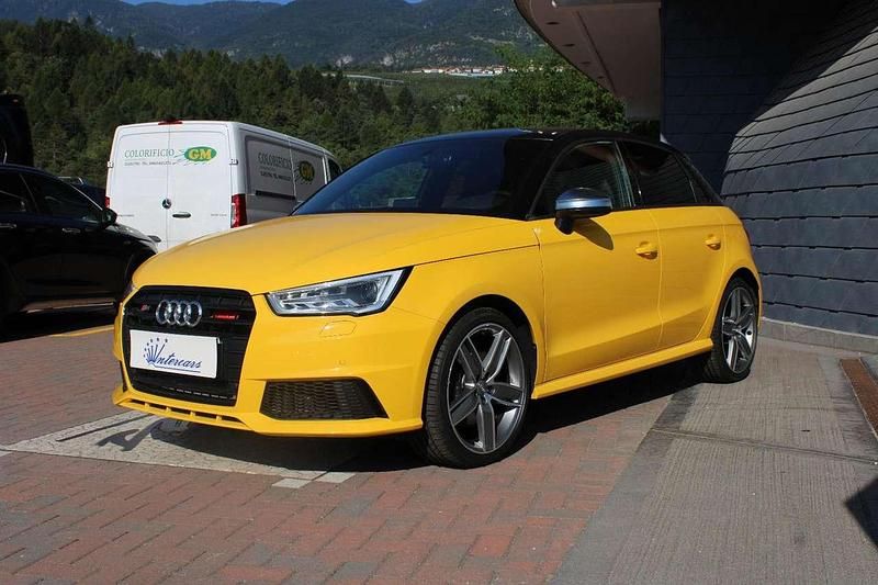Usata Audi S1 231 CV (169 kW) 2015 Giallo Utilitaria