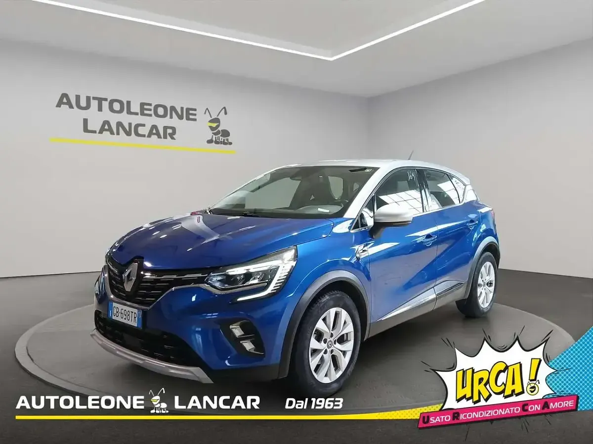 Usata Renault Captur Intens 101 CV (74 kW) 2020 Blu SUV