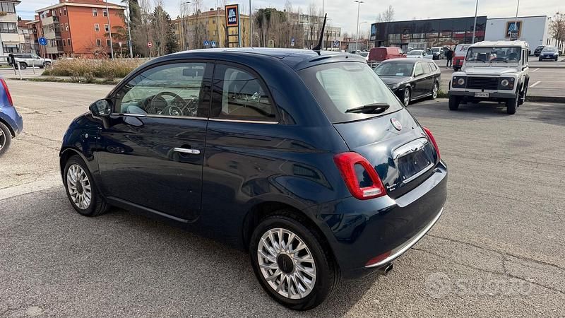 Usata Fiat 500 Lounge 69 CV (50 kW) 2019 Blu Berlina