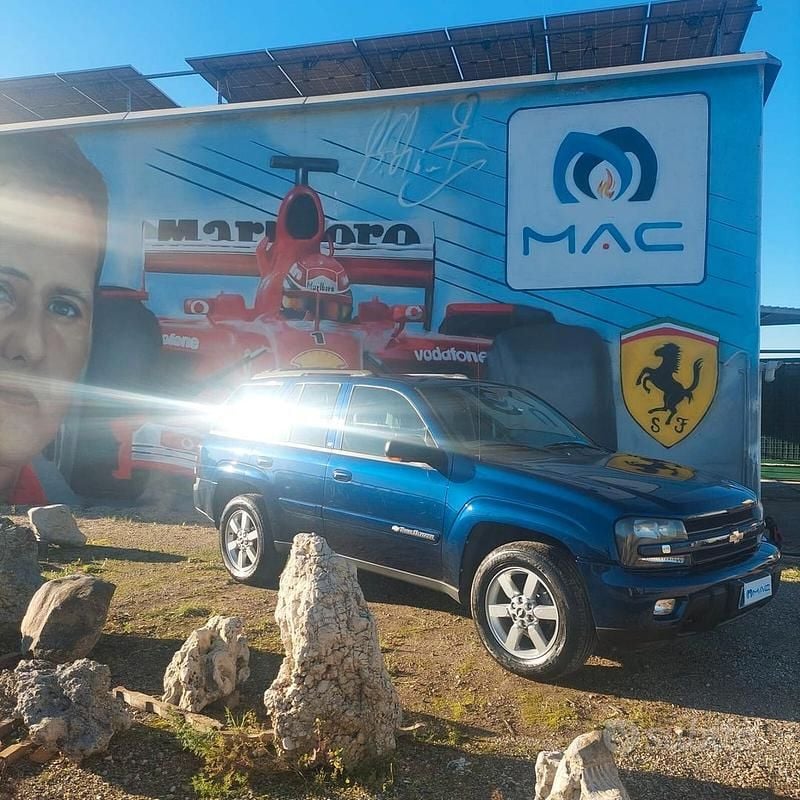 Usata Chevrolet TrailBlazer LTZ 273 CV (200 kW) 2006 Blu SUV