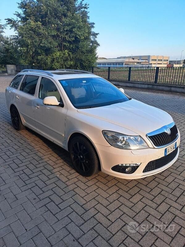 Usata Skoda Octavia 170 CV (125 kW) 2010 Bianco Station wagon