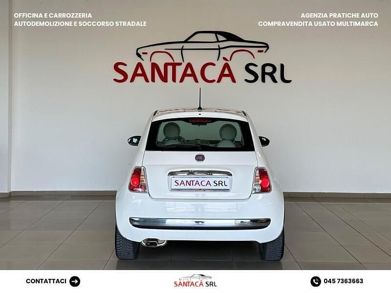 Usata Fiat 500 Lounge 69 CV (50 kW) 2014 Bianco Berlina
