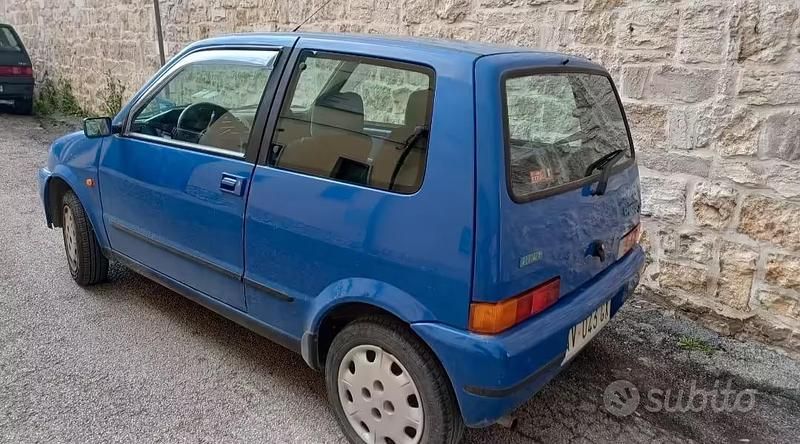 Usata Fiat Cinquecento 1997 Blu Utilitaria