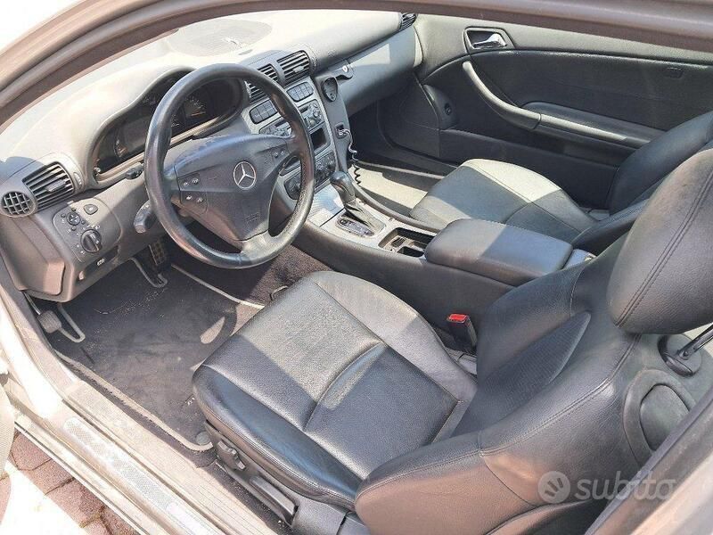 Usata Mercedes C230 192 CV (141 kW) 2002 Argento Coupé