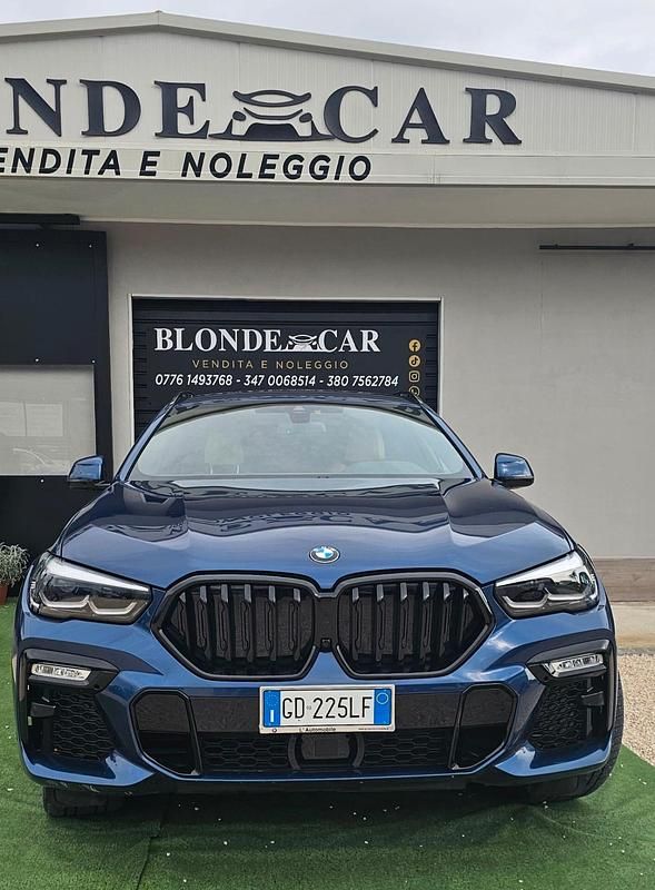 Usata BMW X6 M Sport 285 CV (209 kW) 2021 Blu SUV