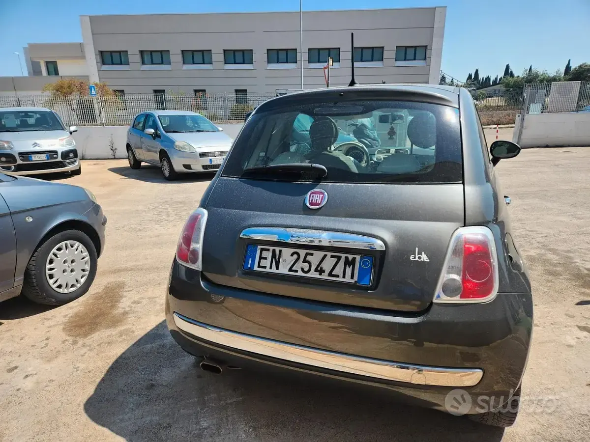 Usata Fiat 500 69 CV (50 kW) 2012 Grigio Berlina