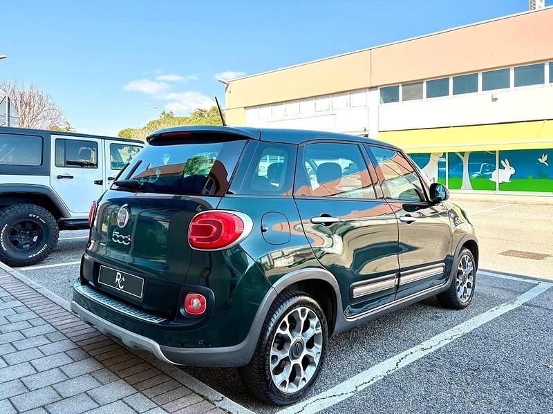 Usata Fiat 500L Trekking 85 CV (62 kW) 2014 Verde Monovolume