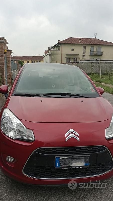Usata Citroën C3 60 CV (44 kW) 2011 Rosso Utilitaria