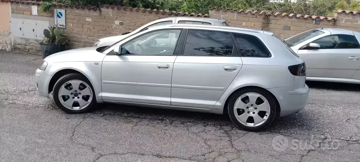 Usata Audi A3 140 CV (102 kW) 2008 Grigio Utilitaria