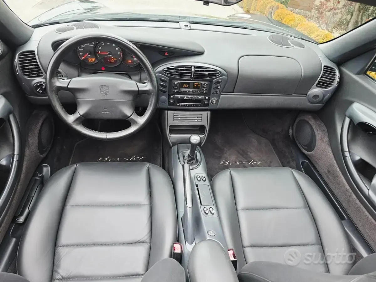 Usata Porsche Boxster 204 CV (150 kW) 1998 Nero Cabrio