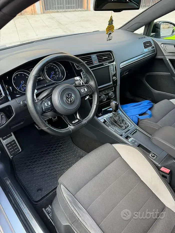 Usata VW Golf VII R 300 CV (220 kW) 2015 Grigio Berlina