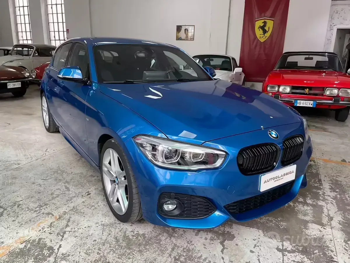 Brugt BMW 118 M Sport 136 HK (100 kW) 2017 Blå Hatchback