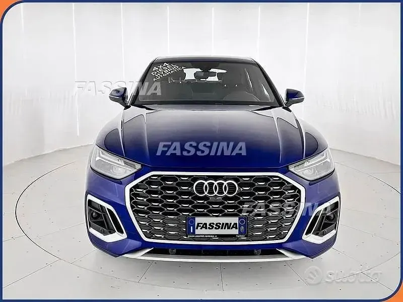 Usata Audi Q5 Ambiente 204 CV (150 kW) 2023 Blu SUV