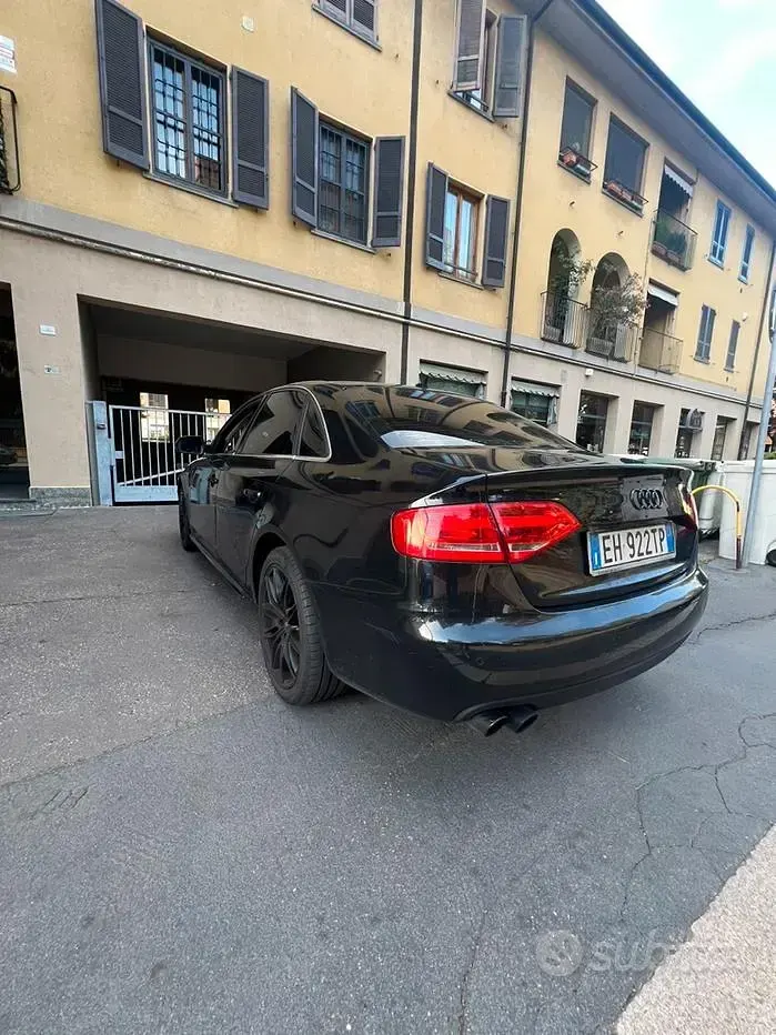 Usata Audi A4 S-Line 160 CV (117 kW) 2011 Nero Berlina