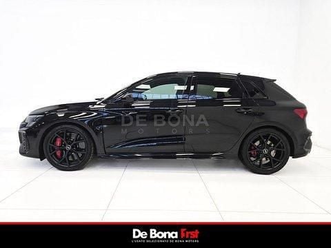 Usata Audi RS3 Sportback Ambiente 400 CV (294 kW) 2022 Nero Utilitaria