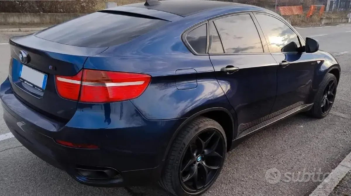 Usata BMW X6 245 CV (180 kW) 2012 Bluazzurro SUV