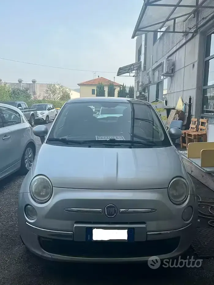 Usata Fiat 500 Lounge 69 CV (50 kW) 2012 Grigio Berlina