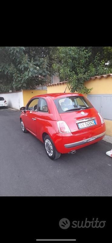 Usata Fiat 500 69 CV (50 kW) 2012 Rosso Utilitaria
