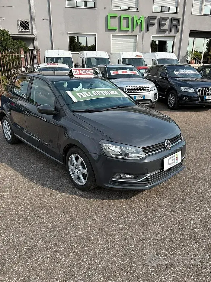Usata VW Polo 75 CV (55 kW) 2016 Grigio Berlina