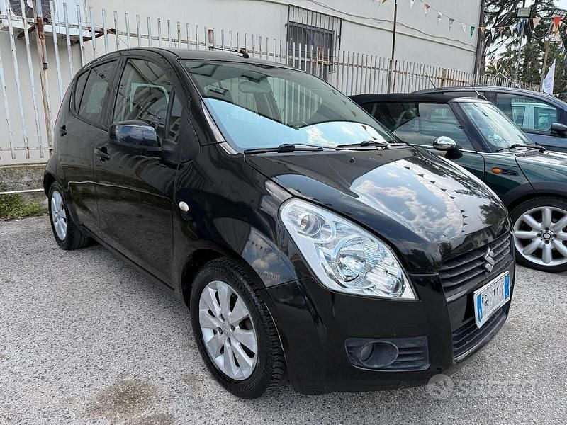 Usata Suzuki Splash GLS 65 CV (47 kW) 2009 Nero Utilitaria