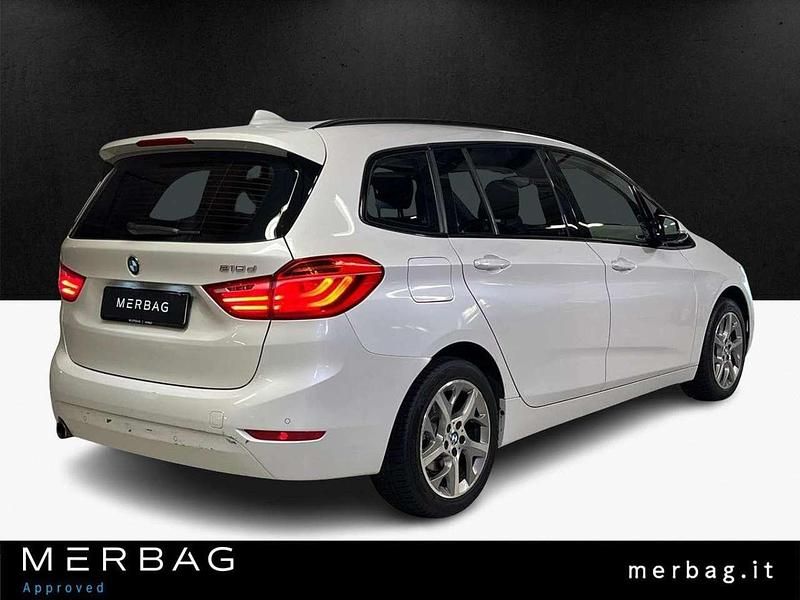 Usata BMW 218 Gran Tourer Advantage 150 CV (110 kW) 2018 Bianco Monovolume