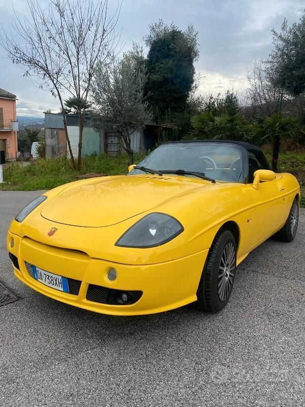 Giallo Usata 1995 Fiat Barchetta Cabrio | 8600 € - Immagine 1/4