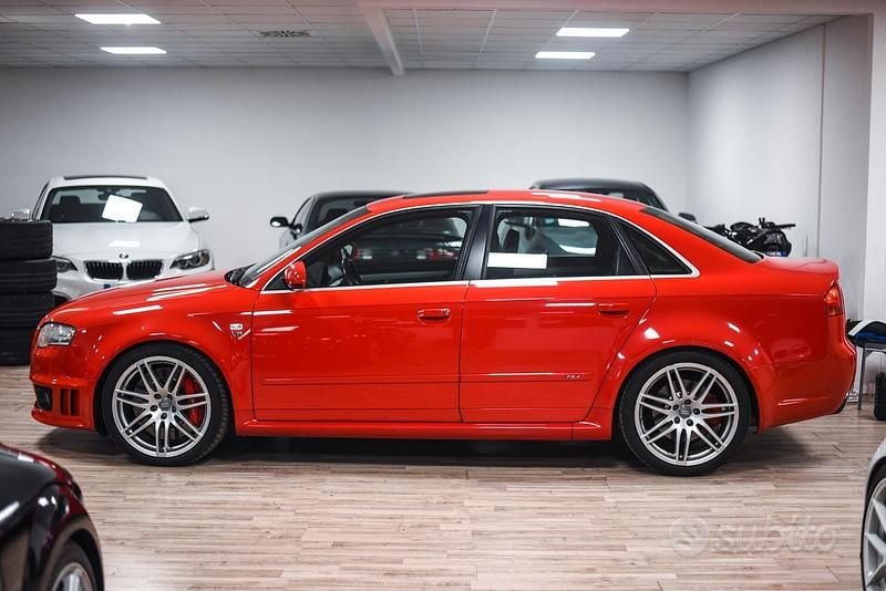 Usata Audi RS4 Ambiente 420 CV (308 kW) 2006 Rosso Berlina