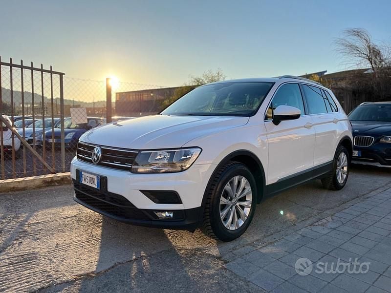Usata VW Tiguan Business 116 CV (85 kW) 2019 Bianco SUV