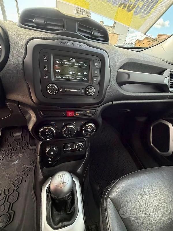 Usata Jeep Renegade Limited 140 CV (102 kW) 2015 Bianco SUV