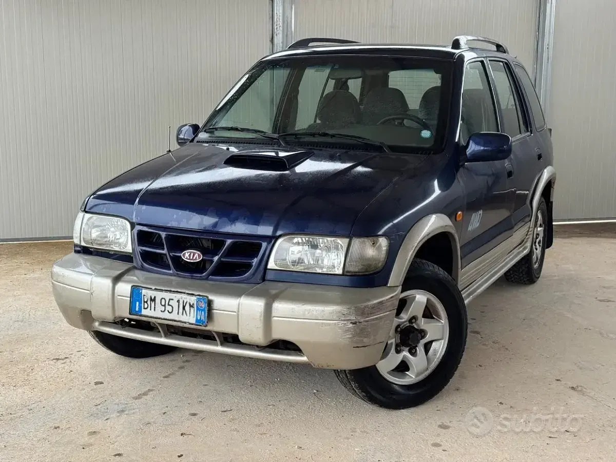 Usata Kia Sportage 83 CV (61 kW) 2000 Blu SUV