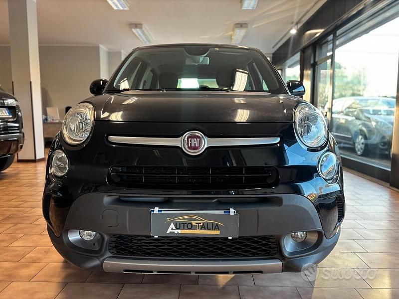 Usata Fiat 500L Trekking 85 CV (62 kW) 2015 Nero Monovolume